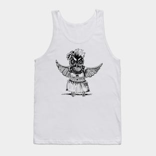 Doodled Owl Tank Top